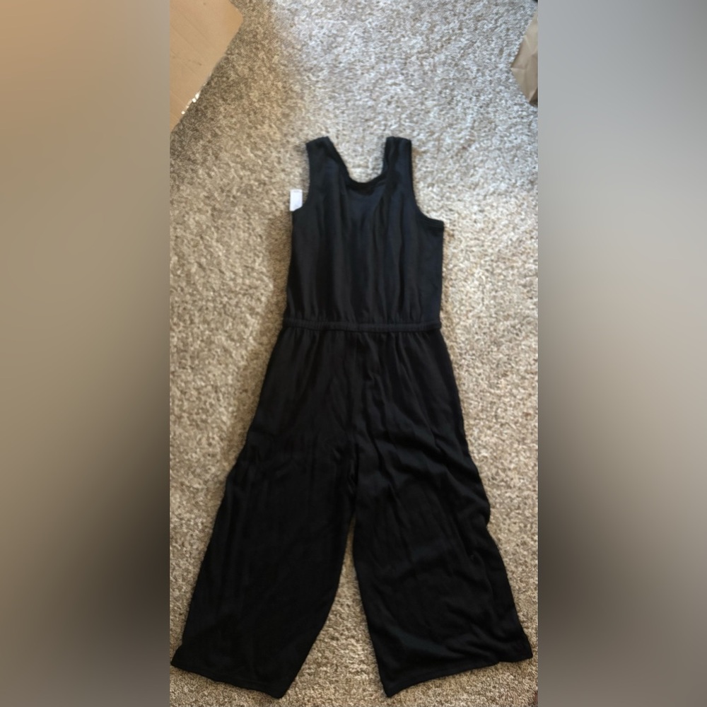 GAP Black Sleeveless Pantsuit. NWT.